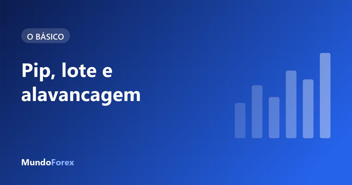 Pip, lote e alavancagem: as contas que todo iniciante no Forex precisa saber